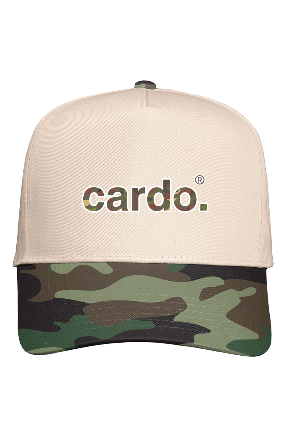 Natural Camo Two Tone Cap